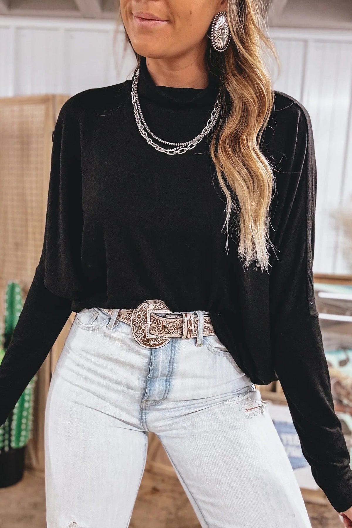 Waist down